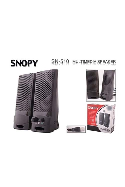 Snopy SN-510 2.0 Siyah USB Speaker
