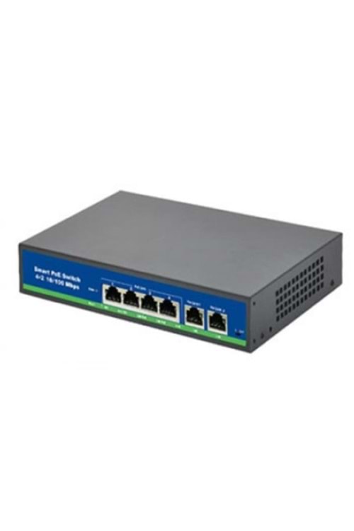 ISEE ISS-1026P 24 Port Poe+ 10-100 Mbps 2 Port 10-100-1000 Uplink Switch 400W