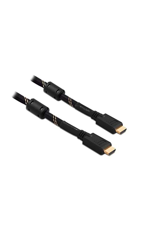 S-link SLX-2760 HDMI TO HDMI 60m Çift Filtre+Çipsetli+Kor.Kılıf 1.4 Ver. 3D Kabl