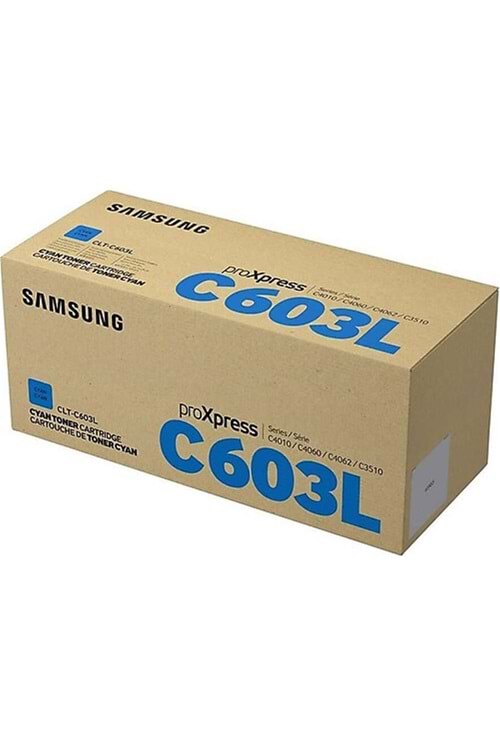 Samsung MLT-C603L Cyan Mavi 10.000 Sayfa Toner SU080A