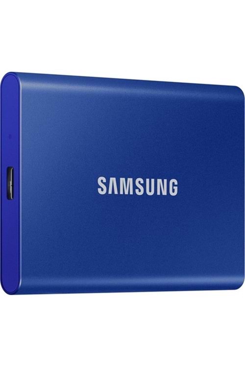 Samsung 2TB T7 Shield Usb 3.2 (Okuma 1050MB - Yazma 1000MB) Mavi Taşınabilir SSD Disk MU-PC2T0H-WW