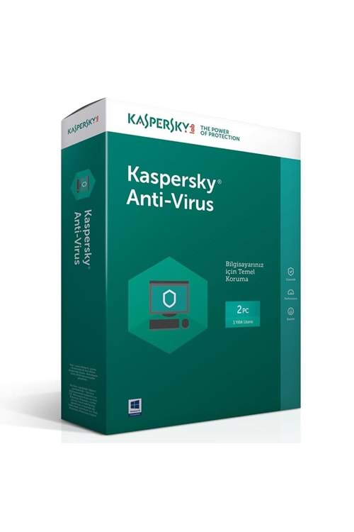 Kaspersky Antıvırus Türkçe 5 Kullanıcı 1 Yıl Box
