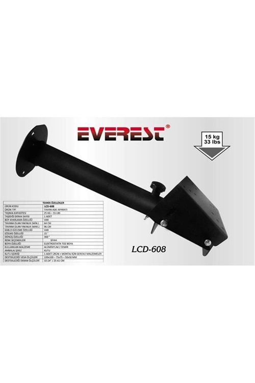 Everest LCD-608 50-50 10