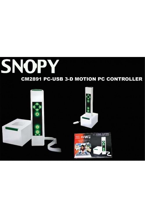Snopy CM2891 Usb 3d Motion Pc Kontroller Gamepad Dokunmatik Tuşlu