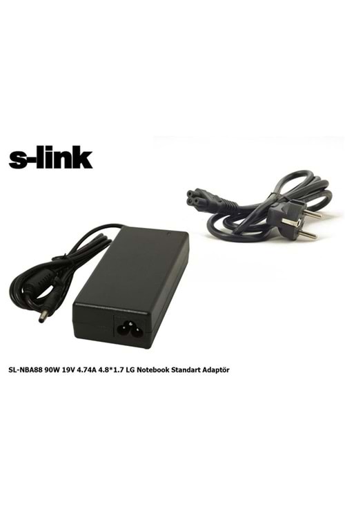 S-link SL-NBA88 90w 19v 4.74a 4.8-1.7 Lg Notebook Adaptörü