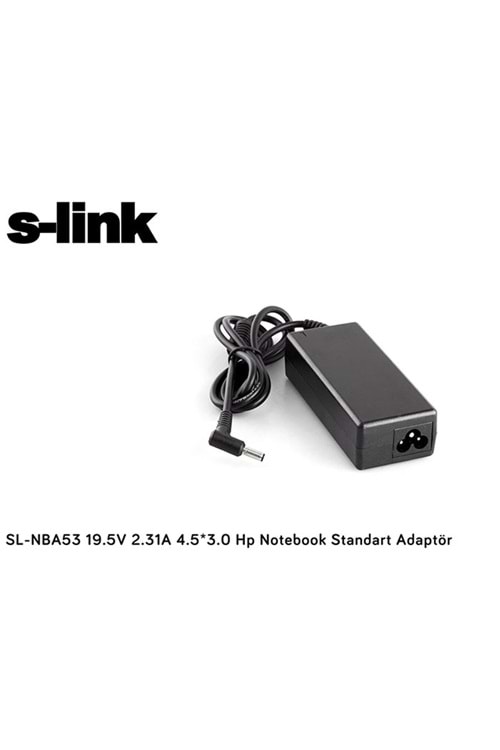 S-link SL-NBA53 19.5v 2.31a 4.5-3.0 Notebook Adaptörü