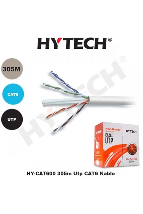 Hytech HY-CAT600 305mt Utp Cat 6 Kablo