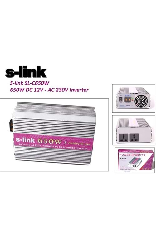 S-link C650W 650w İnverter