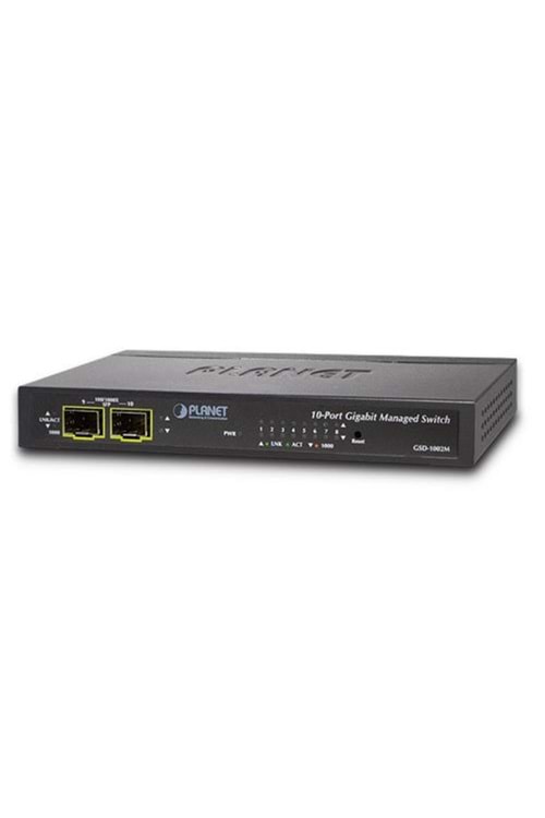 Planet 8-Port 10-100-1000Base-T IEEE 802.3at-afPoE