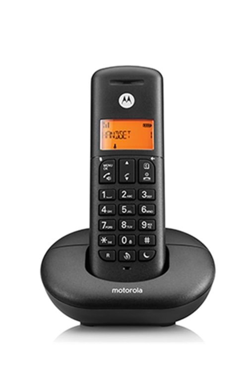 Motorola E201 Siyah HF Handsfree Telsiz Dect Telefon