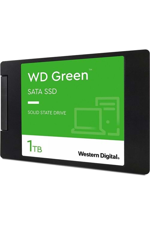 Wd 1TB Green WDS100T3G0A 545-465 MB-S 2.5 Inç 7mm Sata SSD