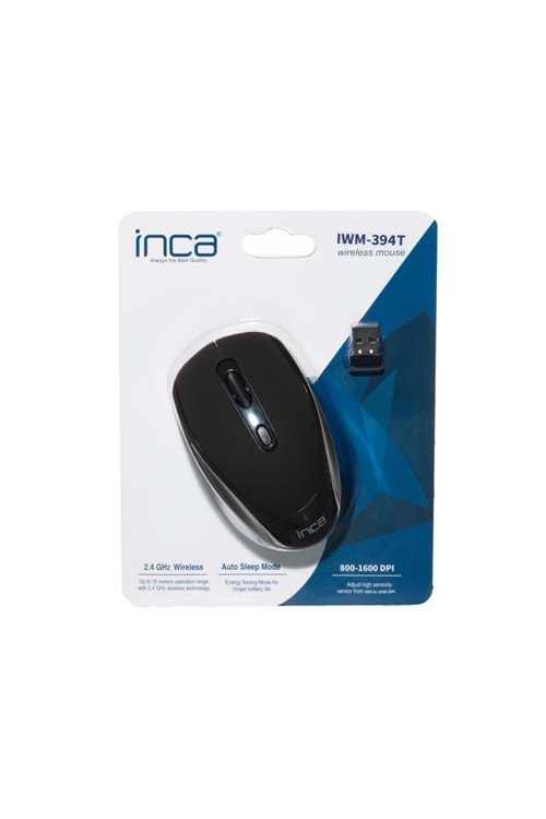 Inca Iwm-395tg 1600Dpi Gri Wireless Mouse